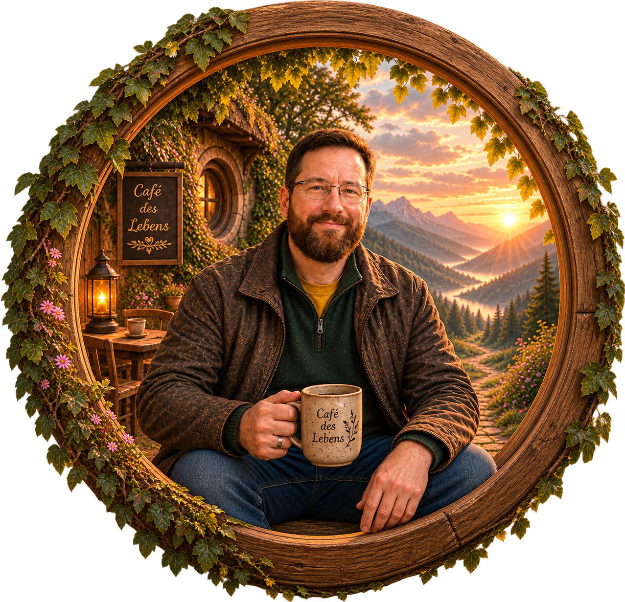 Daniel im Café des Lebens